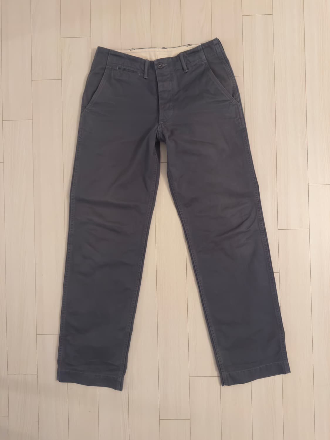 WAREHOUSE Lot 1082 B.Grey Chinoes 상품이미지1