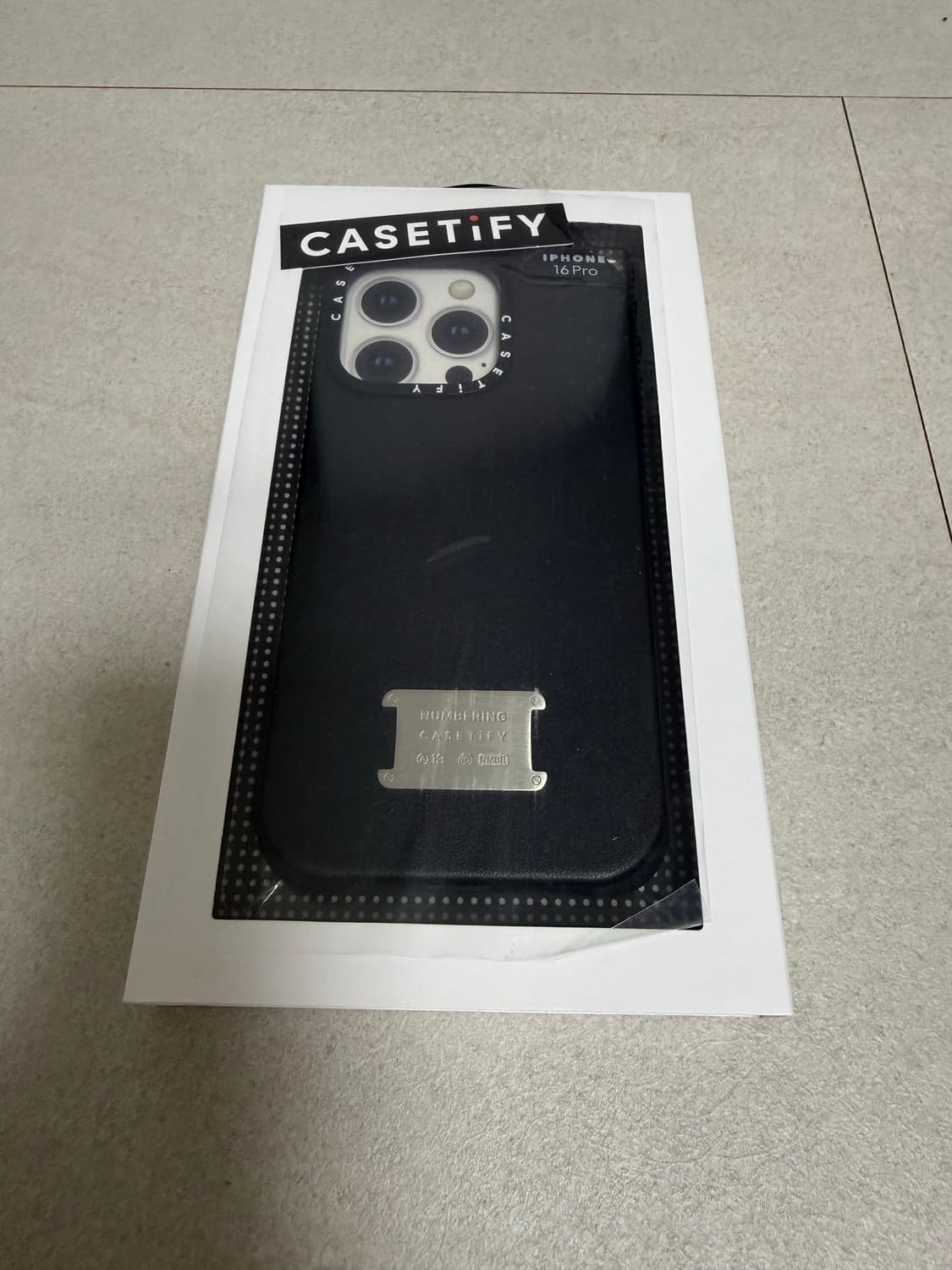 아이폰16프로 케이스티파이 넘버링 한정판 미개봉 새상품 상품이미지2
