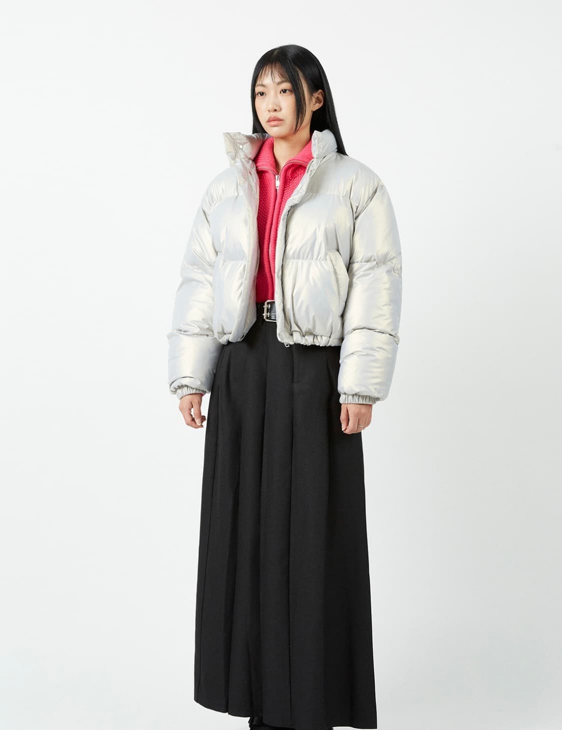 Code:graphy 크롭 푸퍼 S 상품이미지2