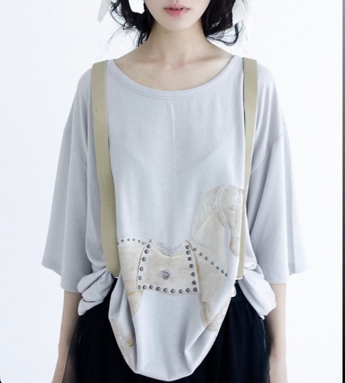 샵페어리 rocking horse loose t-shirt 티셔츠 원피스 상품이미지1