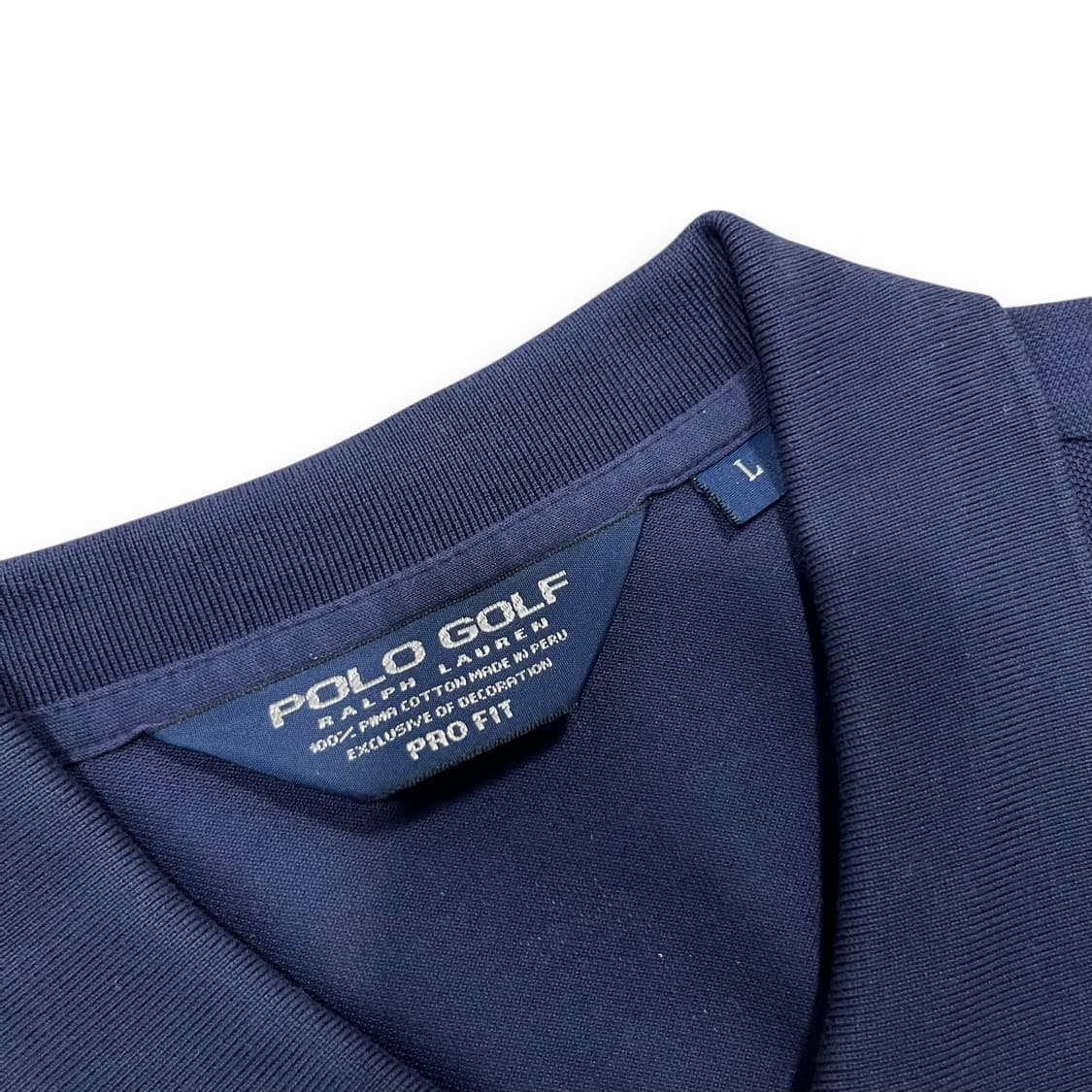 PoLo GOLF Pony Navy Long-Sleeved Shirt 상품이미지4