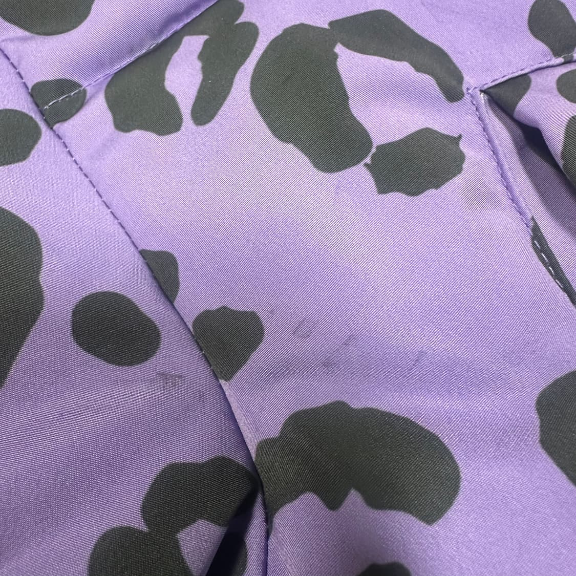 ✨ (바배) OiOi 오아이오아이 레오파드 퍼플 숏 패딩 상품이미지6