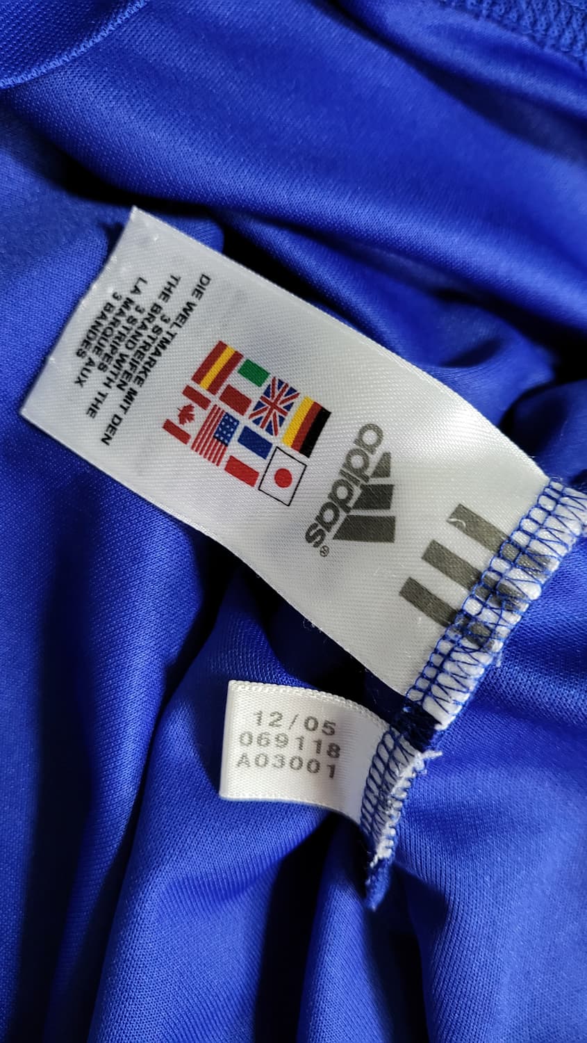 아디다스 05/06 프랑스 국대 트래이닝 저지 셔츠 상품이미지4