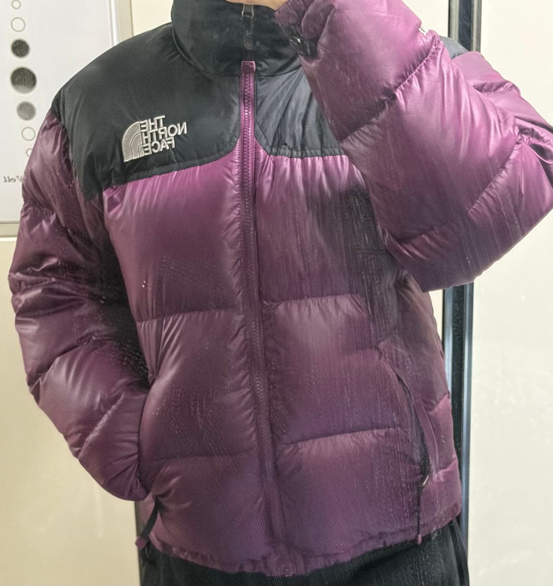 노스페이스 700 패딩 딥퍼플 상품이미지2