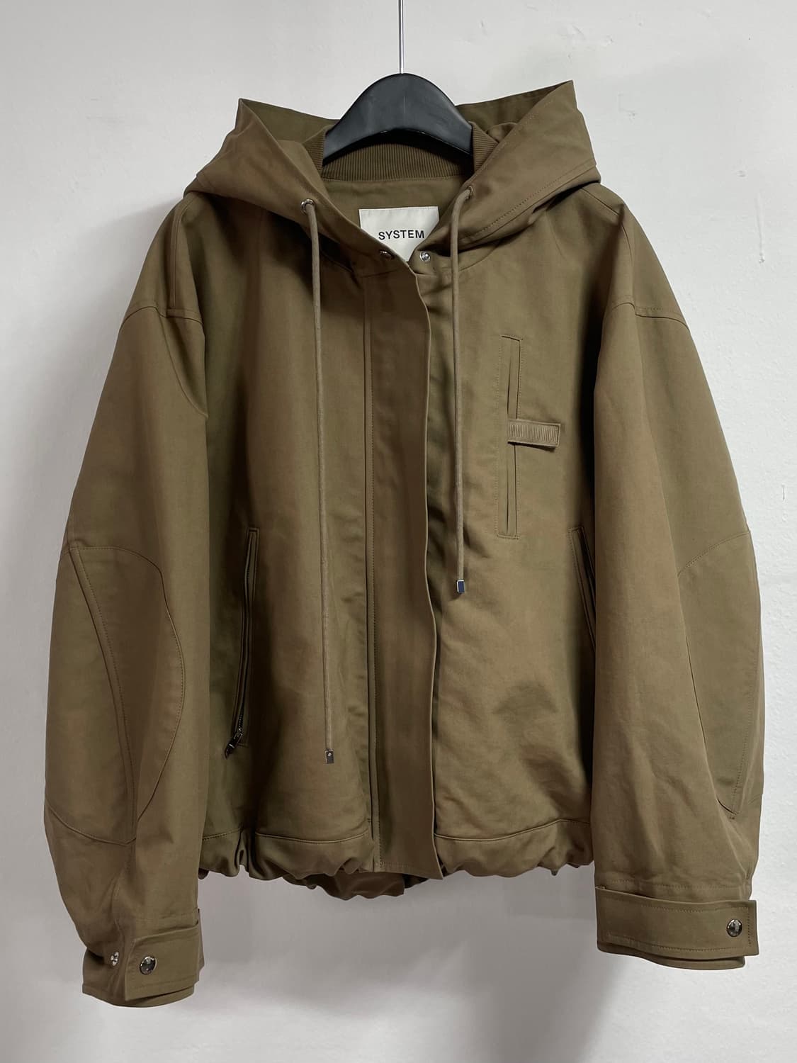 시스템 25시즌 플라이트 후드 자켓 (on.314)   상품이미지1