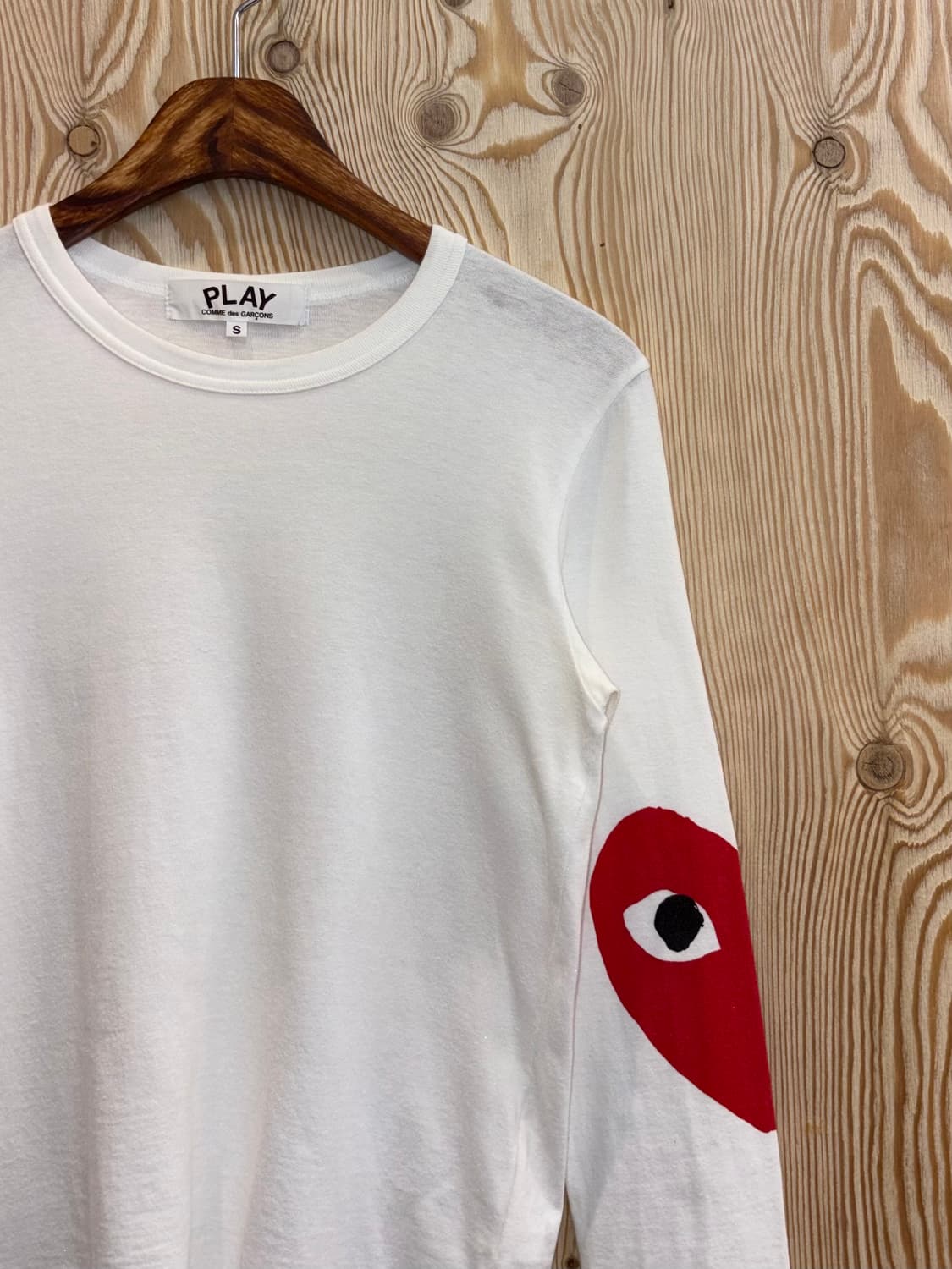 꼼데가르송 플레이 빅하트 롱슬리브 상품이미지2
