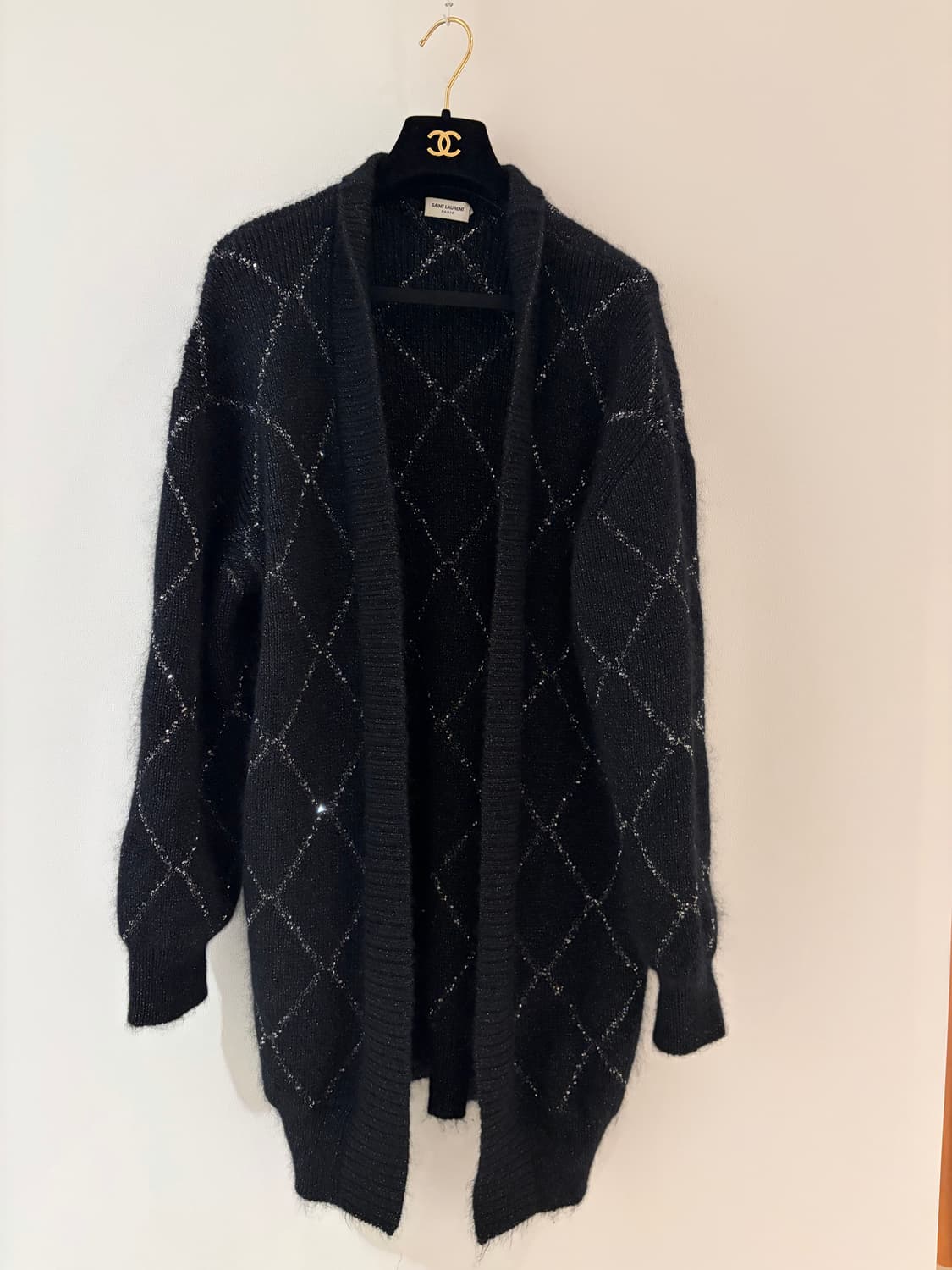 장식 롱 가디건 상품이미지1