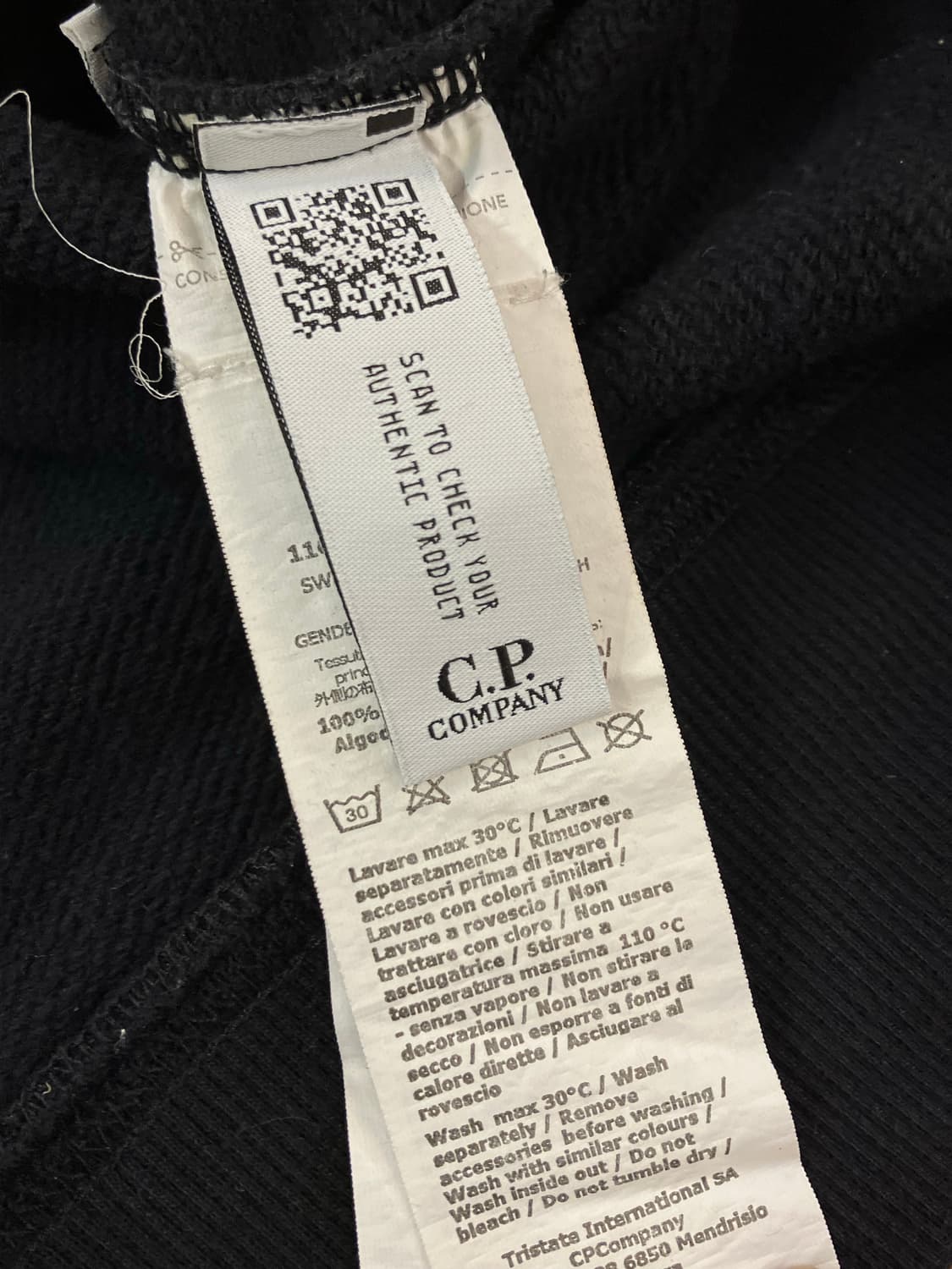 씨피컴퍼니 맨투맨 블랙   #csz1800 상품이미지6