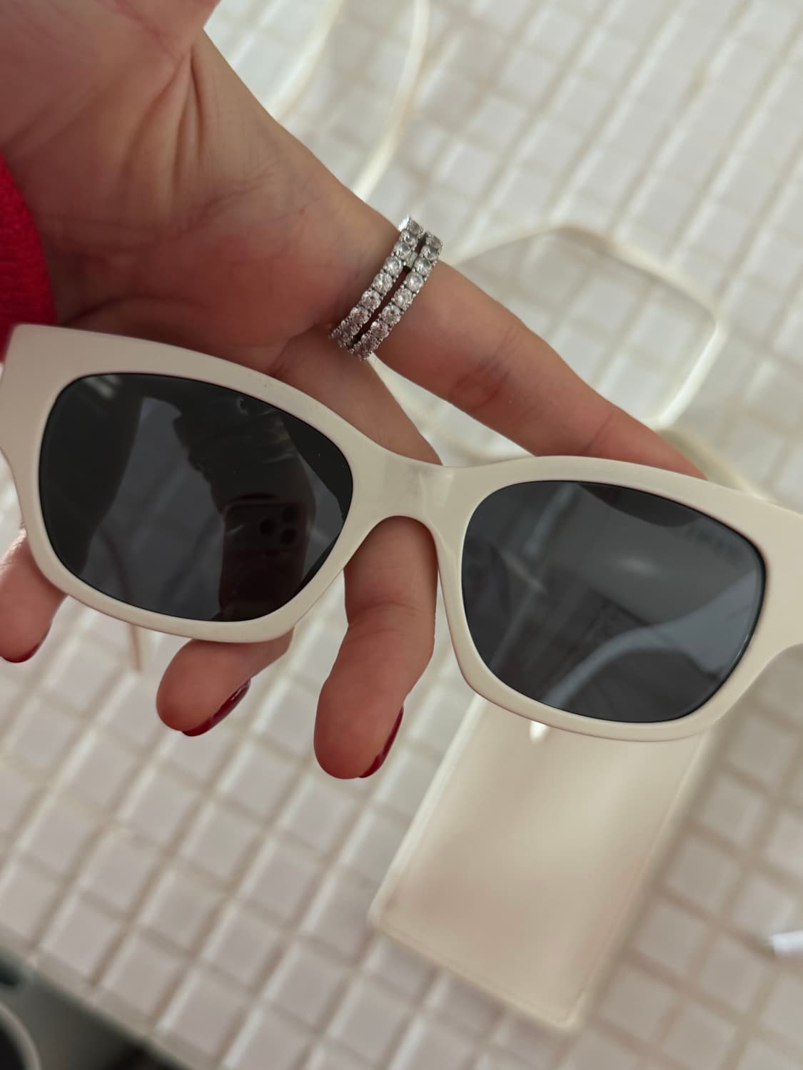 celine 셀린 선글라스 화이트 상품이미지6