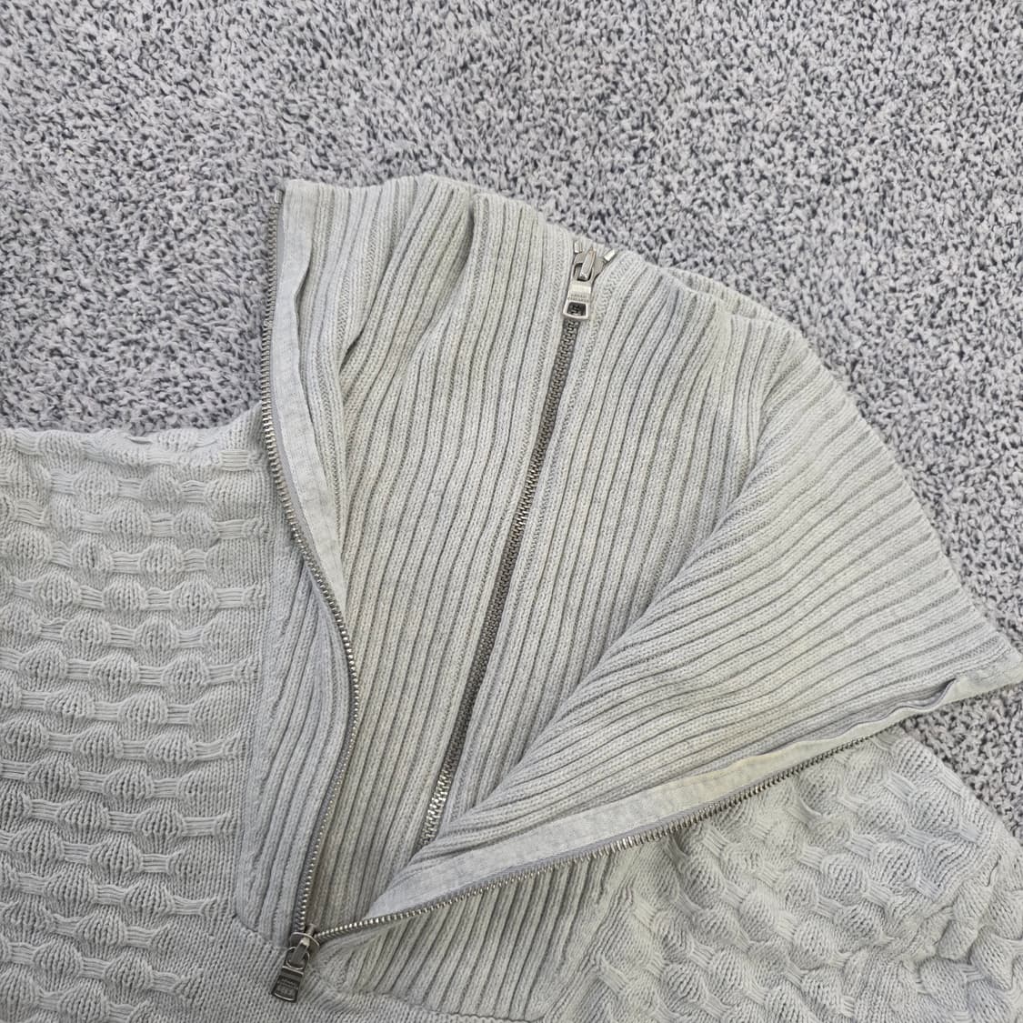 [S/P] 아르마니익스체인지 반집업 니트 0121J 상품이미지2