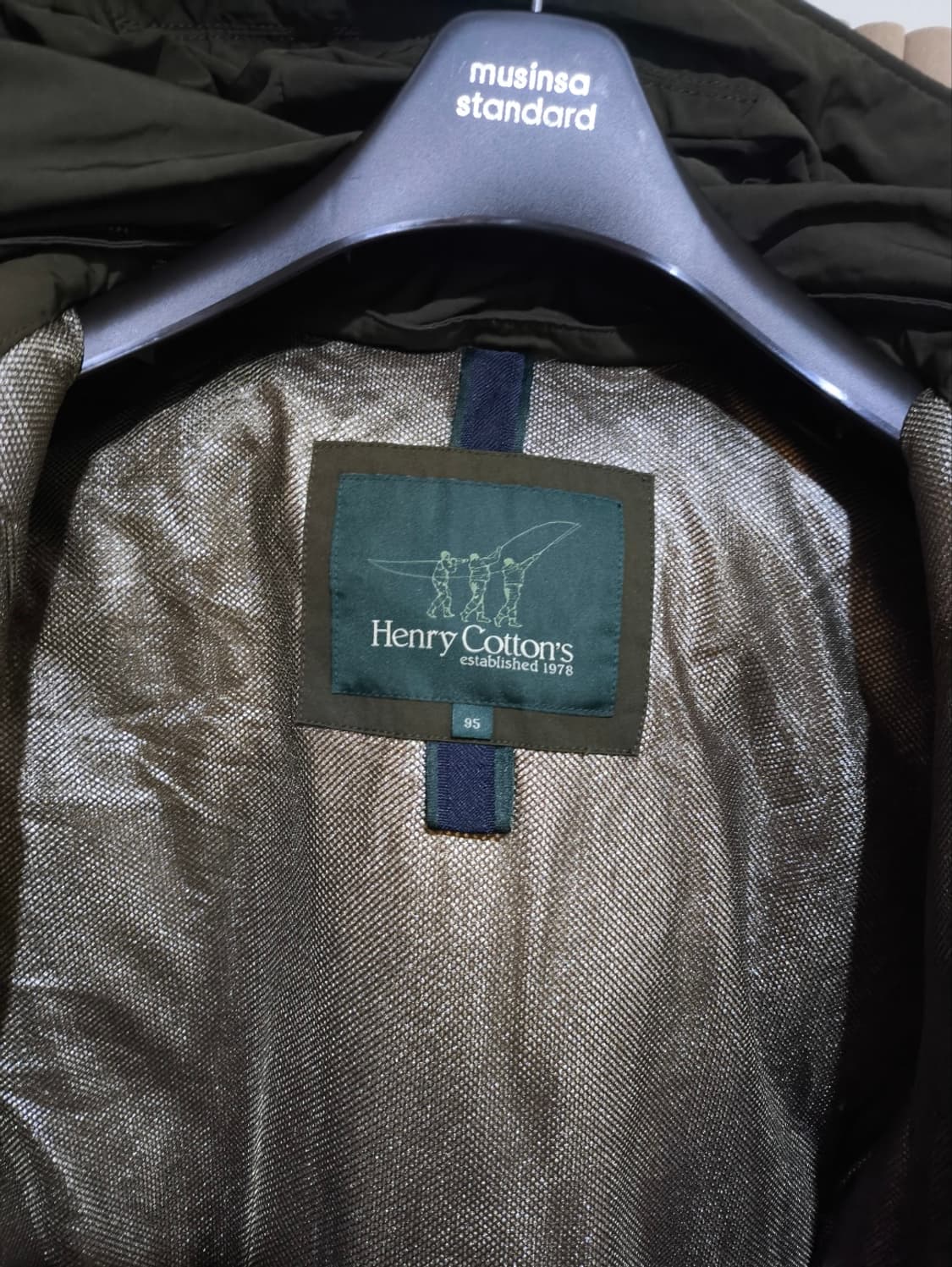 95 헨리코튼 야상 패딩 상품이미지5