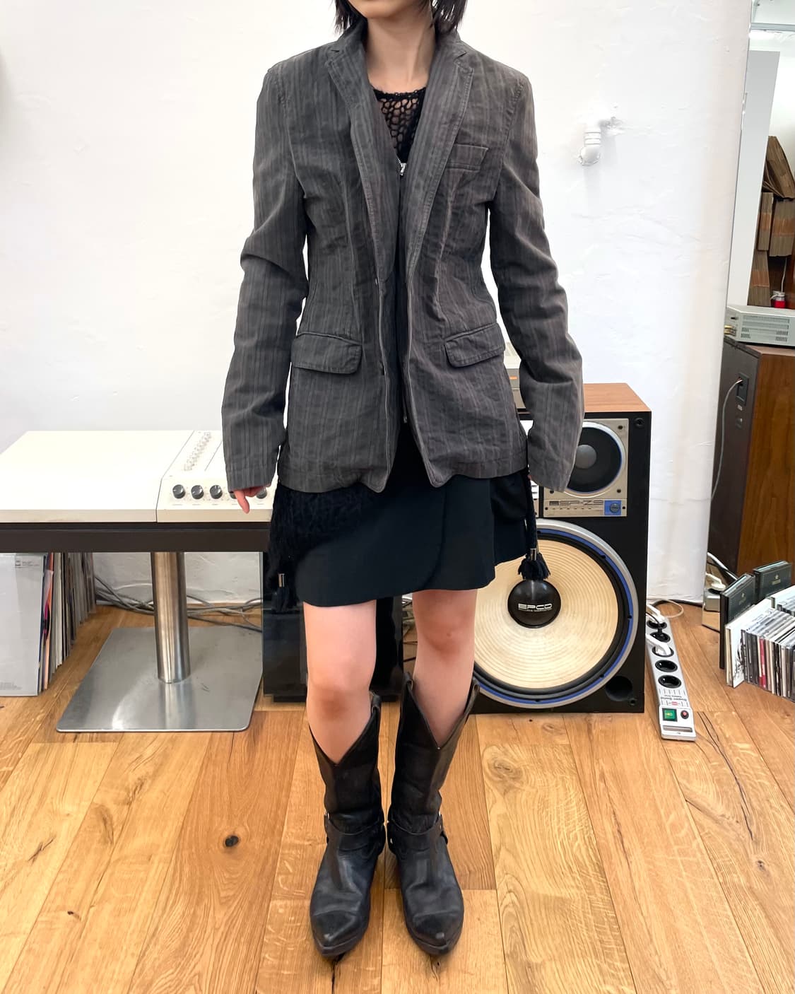 [46] 돌체앤가바나 링클 코튼 테일러드 자켓 상품이미지1