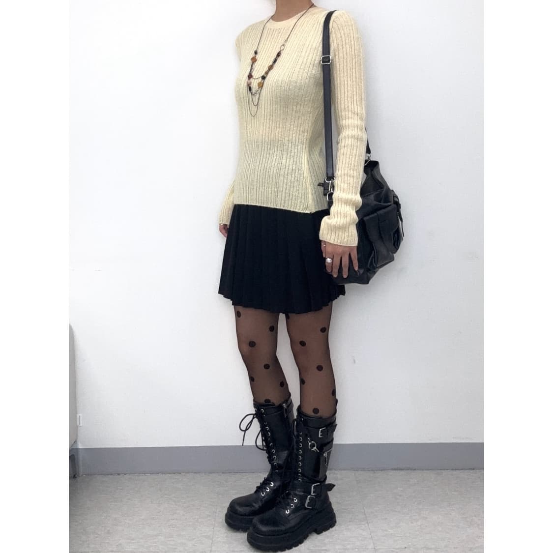 빈티지 연노랑 롱슬리브 상품이미지3