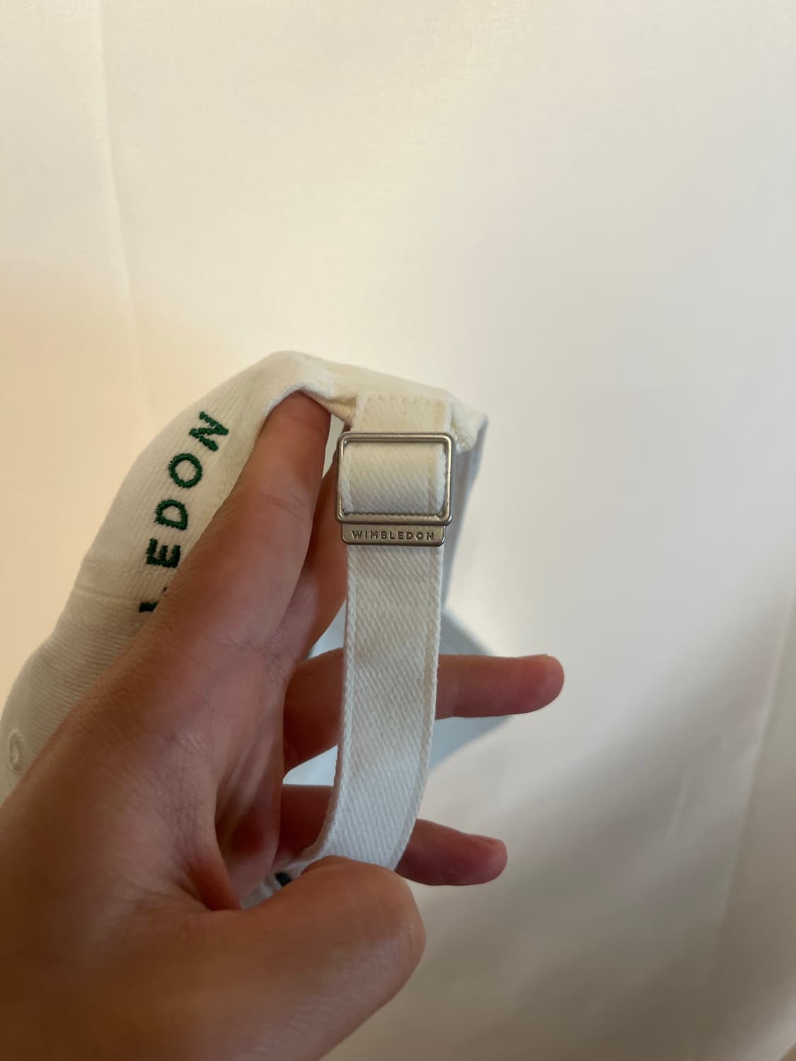 WIMBLEDON 윔블던 빈티지 프로모 테니스 자수 6패널 캡 모자 상품이미지6