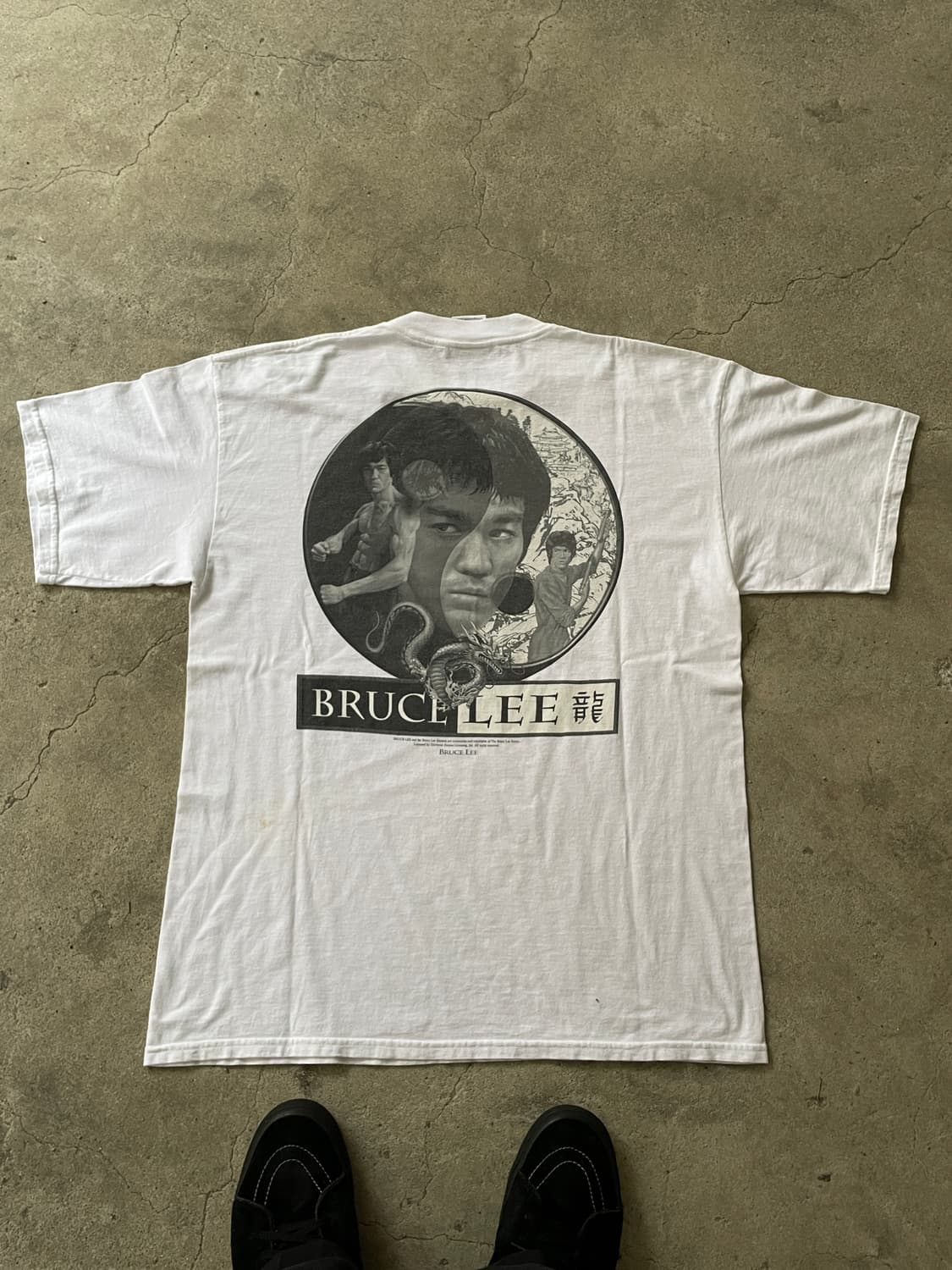 90s Bruce Lee Official Merchandise T-shi 상품이미지4