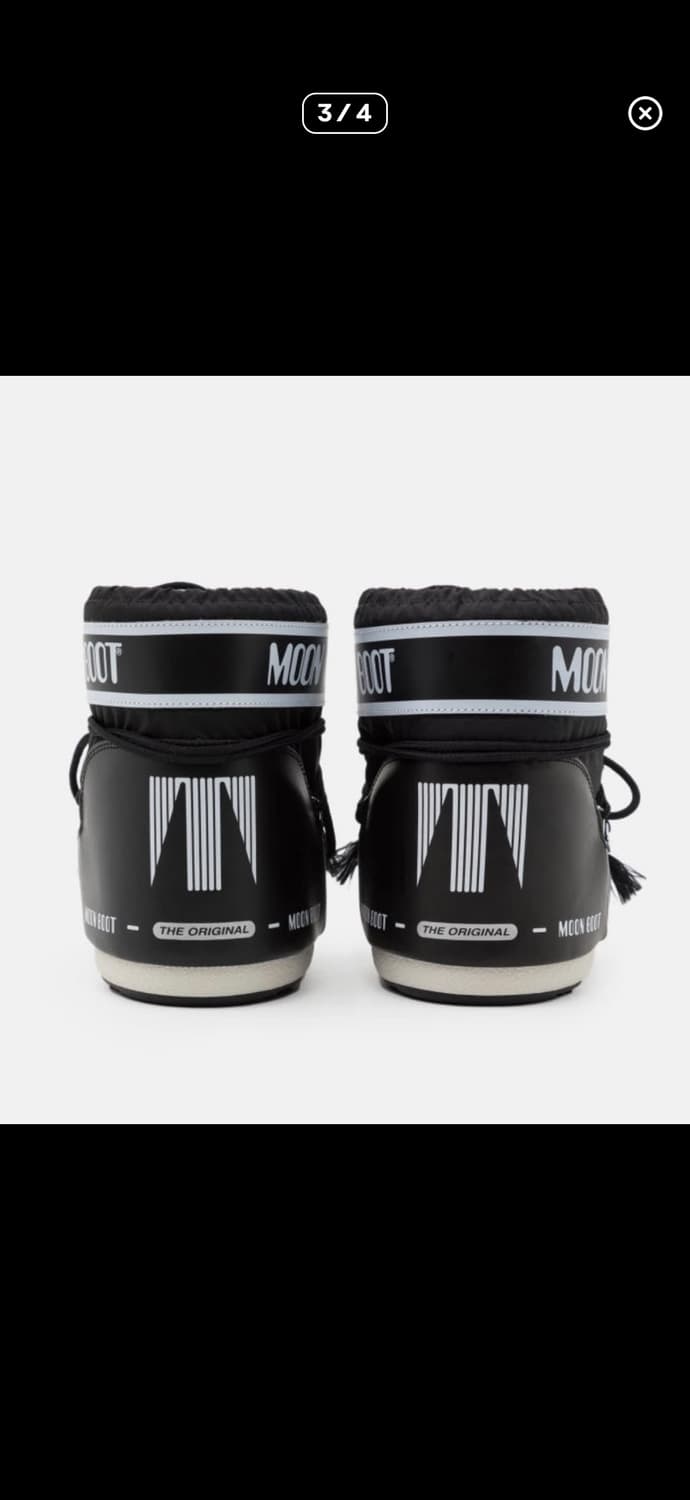 MOON BOOT 문부츠 로우 블랙 230-250 상품이미지2