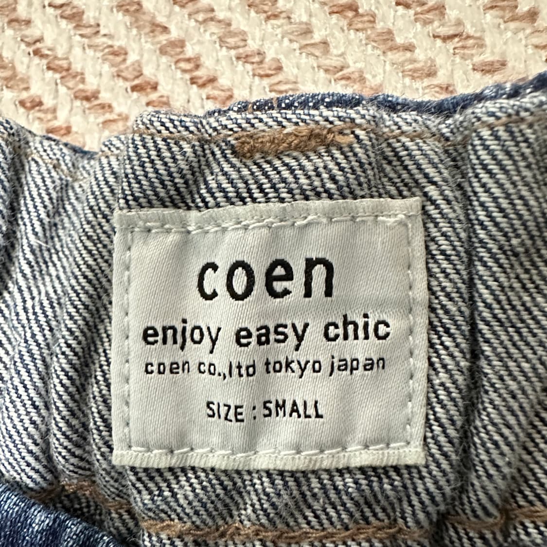 COEN usa cotton denim pants 상품이미지3