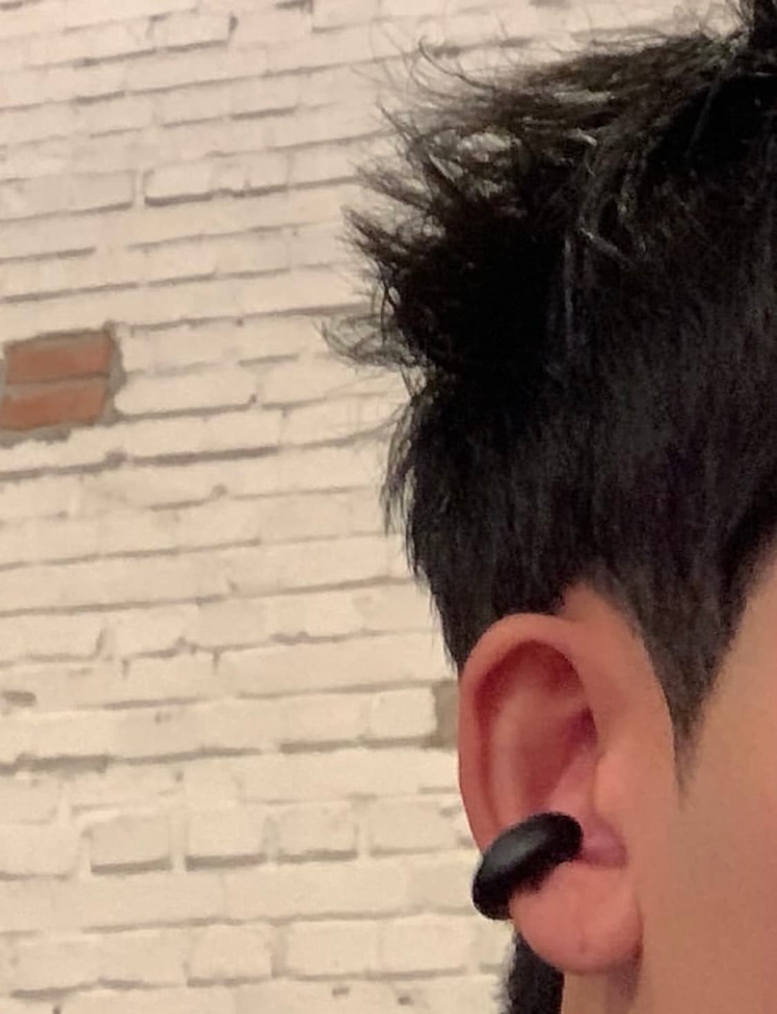 (OS) 컴퓨터포맷 CF 리치 이어커프 다크 블랙 상품이미지5