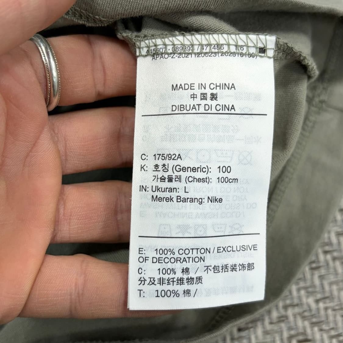 나이키 그래픽 티셔츠 v3461 상품이미지6
