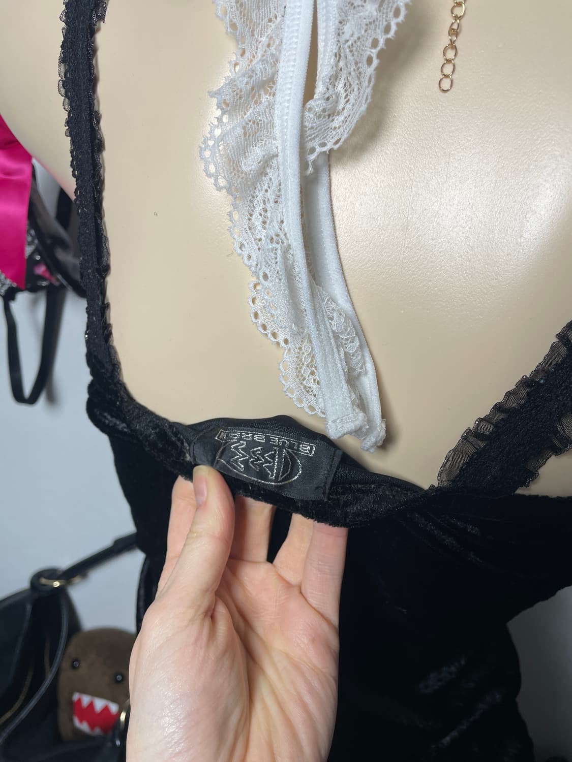 벨벳 레이스 나시 상품이미지5