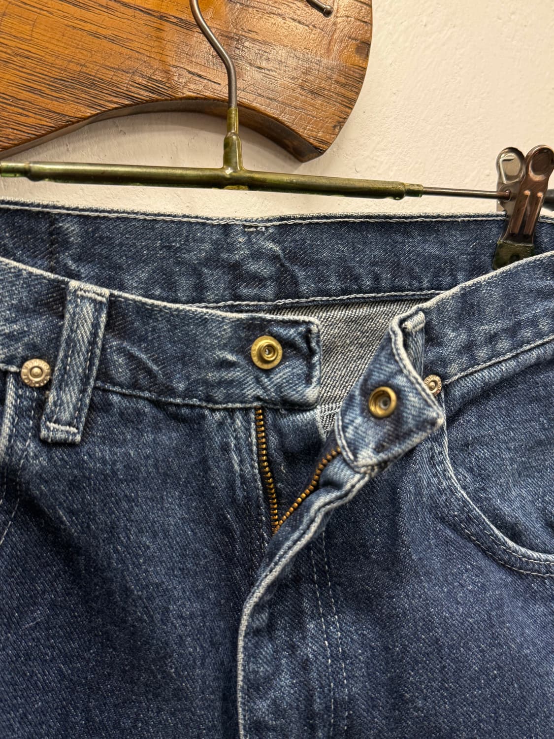 27) USA Wrangler Dark Blue Straight Deni 상품이미지8