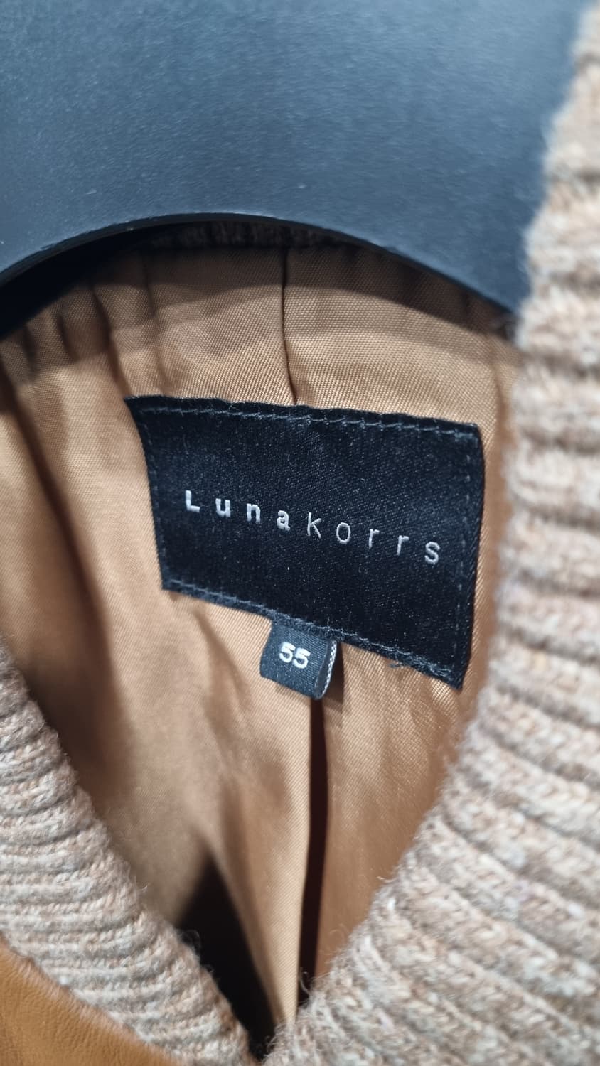 루나코어스 여성용 양가죽 울 믹스자켓 55사이즈(가슴단면55) 상태좋음 상품이미지2