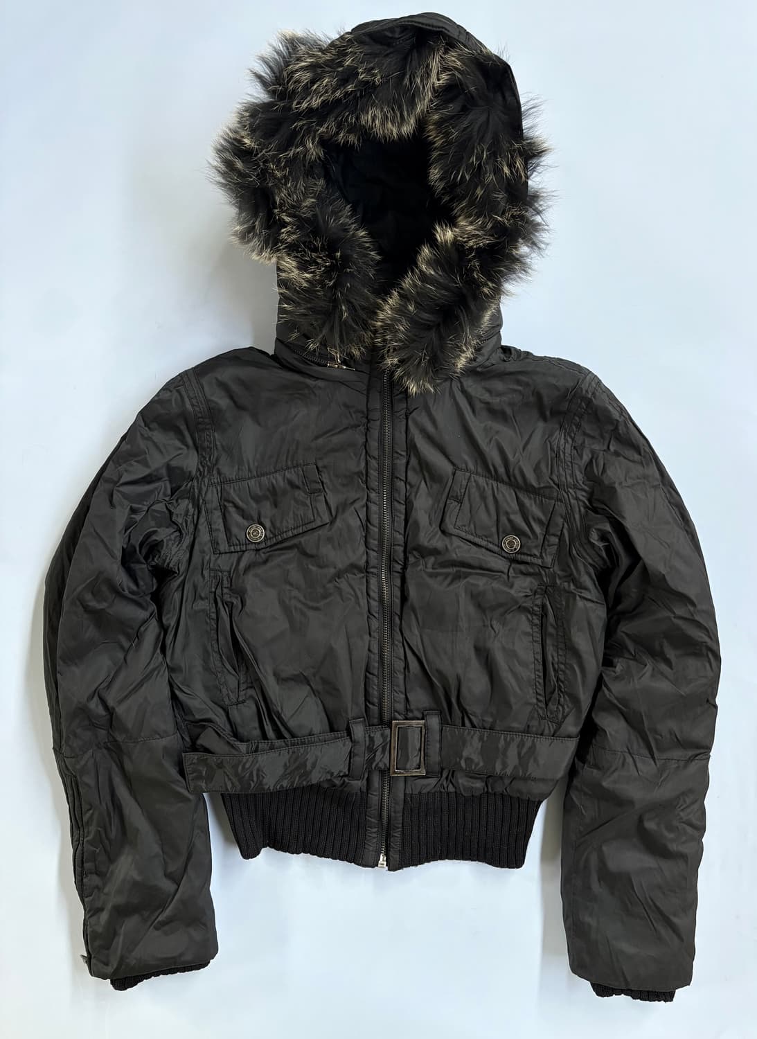 캘빈클라인 빈티지 야상 숏패딩 상품이미지2