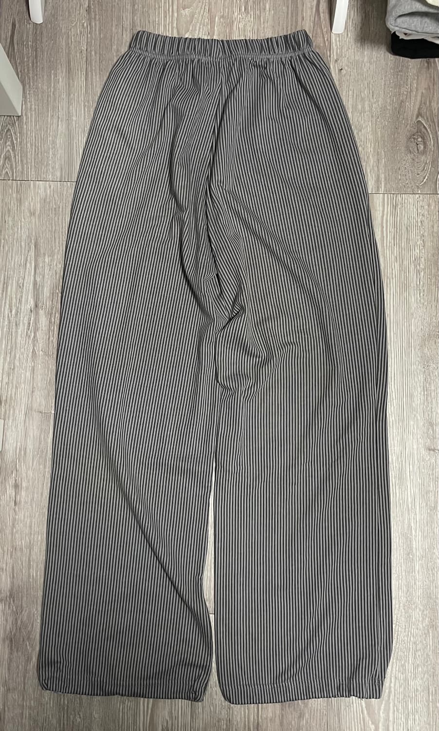 탠스댄스 (파히섬) Stripe easy pants_black 상품이미지6