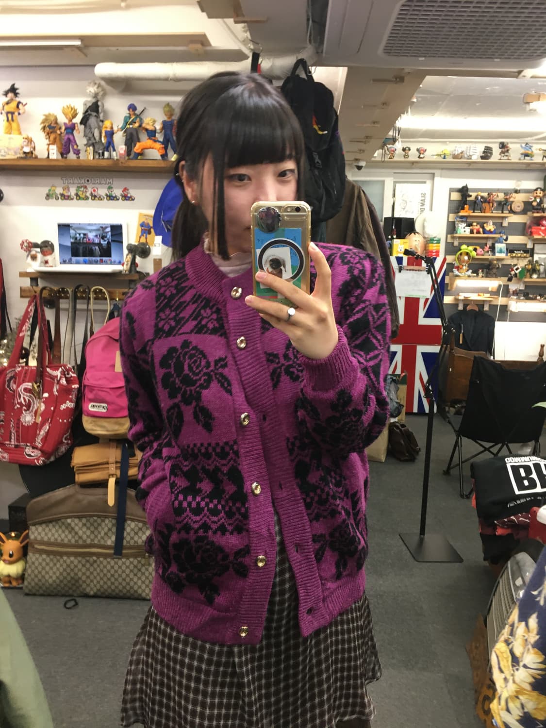 빈티지 헤비 니트 가디건 자켓 상품이미지1