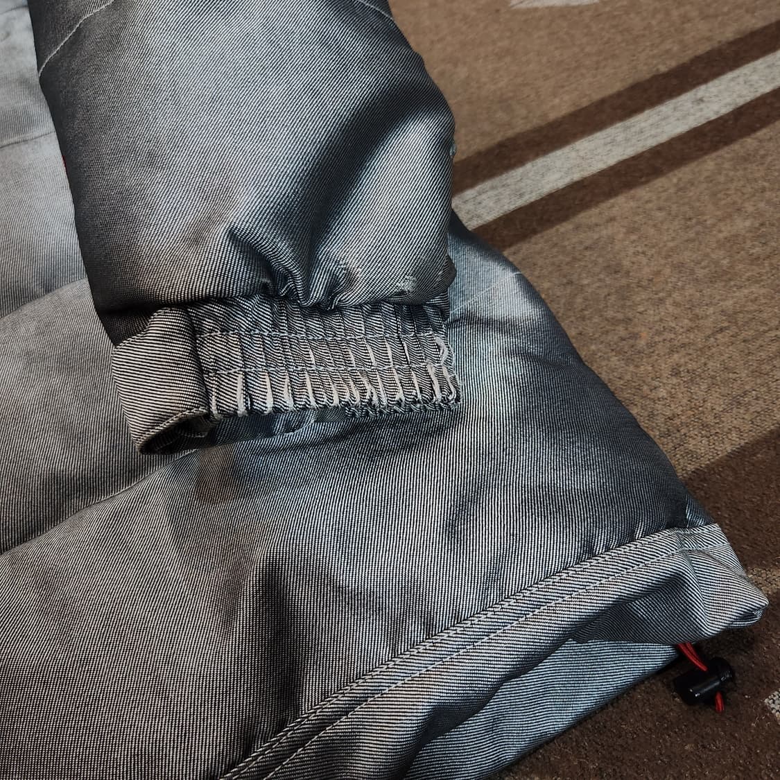 아디다스 00s 실버 데님 덕다운 패딩 L 상품이미지6