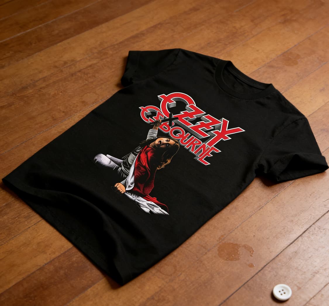 [새상품 L사이즈] Ozzy Osbourne 커스텀 반팔 (락 레전드 클 상품이미지2