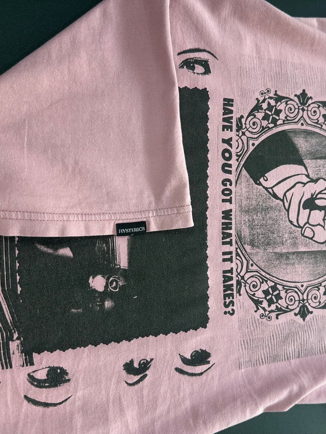 히스테릭글래머 Destroy Women 반팔티 모브핑크 상품이미지8