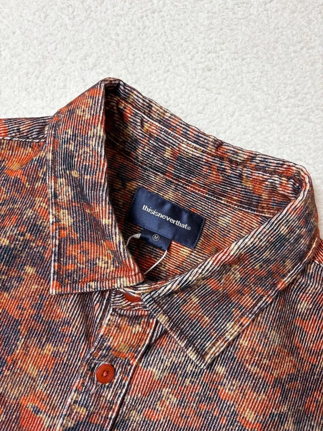 디네뎃 22FW 코듀로이 플로랄 셔츠 PN6544 상품이미지4