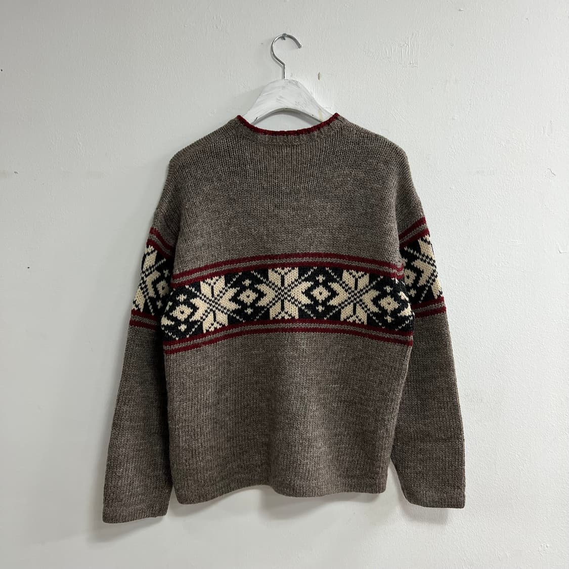 J.CREW 브이넥 패턴 니트 상품이미지6
