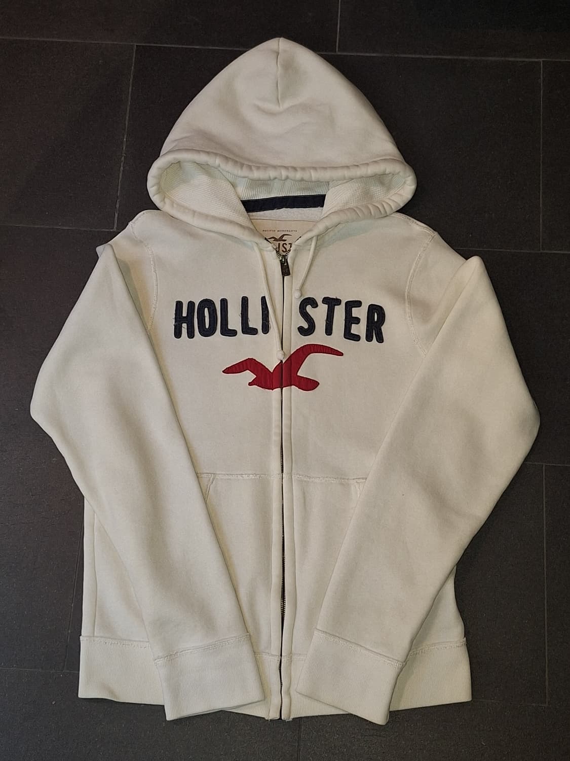 ❗️국가권력급 레전드 희귀템❗️홀리스터 크림 후드집업 L 상품이미지1
