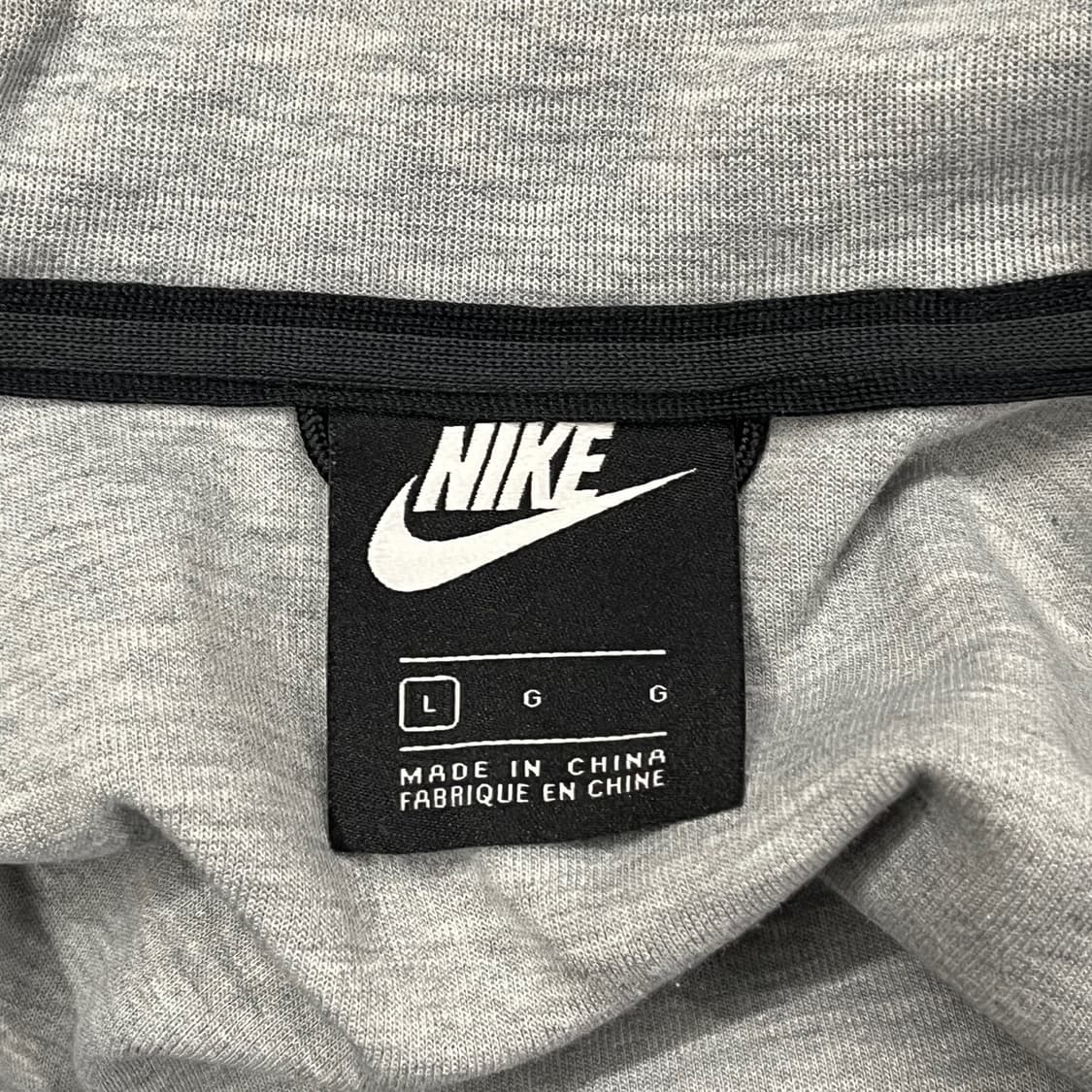 [정품/L] 나이키 테크 플리스 후드 집업 회색 b16 상품이미지5