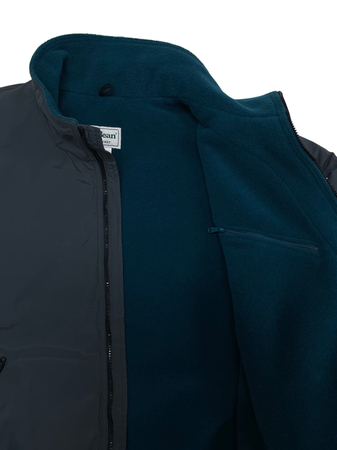 [L]90s L.L.Bean Made USA 웜업 플리스 자켓 상품이미지6