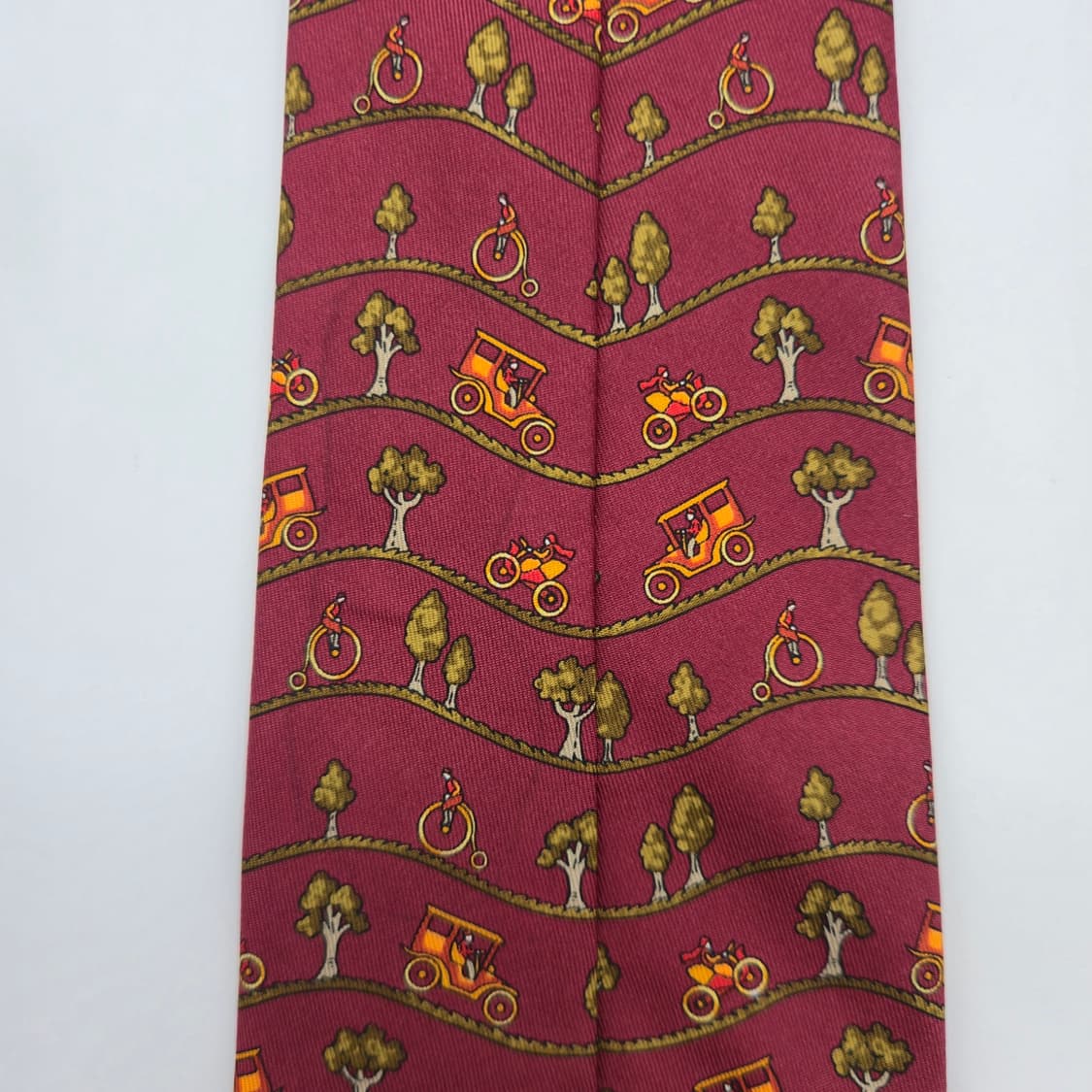 페라가모 실크 넥타이 [BCF10803_0054-06] 상품이미지8