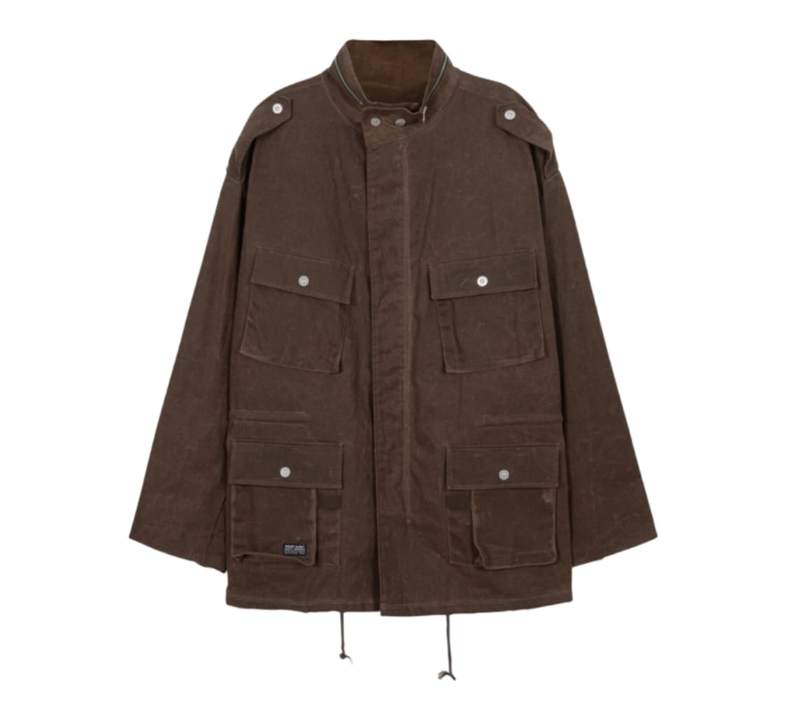 베이컨트 아카이브 브로너 왁스드 필드 자켓 브라운 상품이미지1