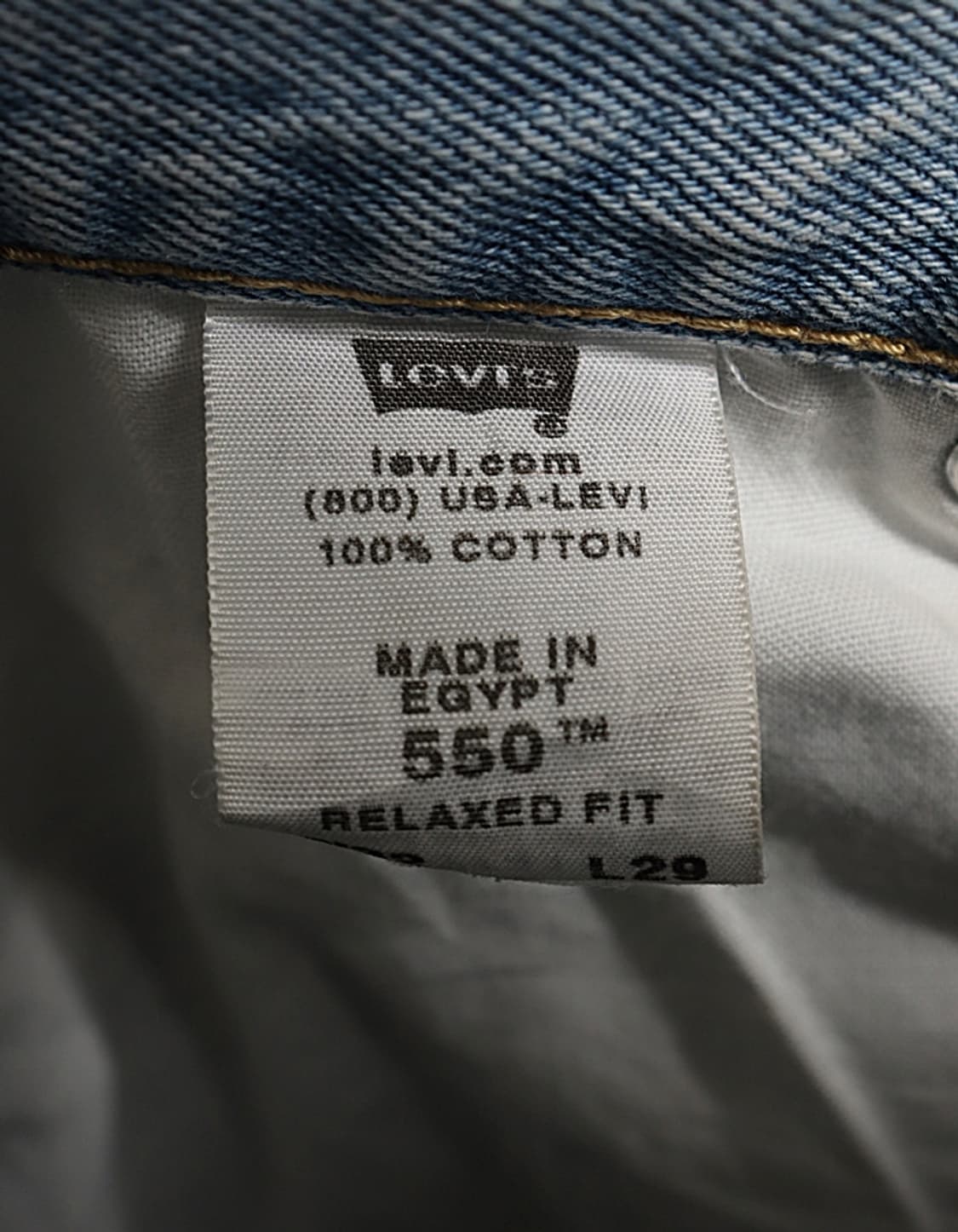 Levi's 550 Relaxed-Fit Denim Pant (30) 상품이미지10