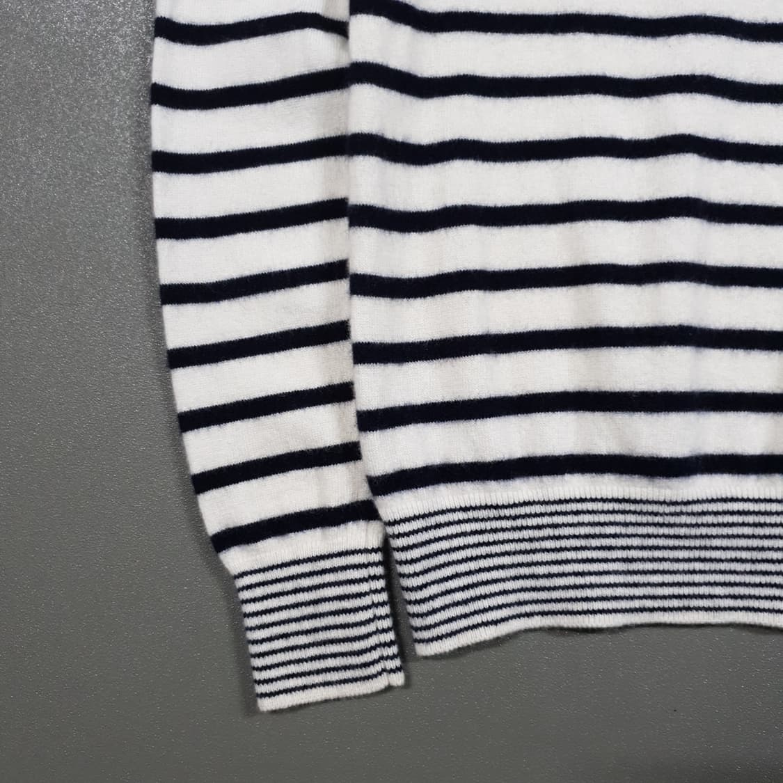 여성 90) 라코스테 신형 20FW 스트라이프 빅 크록 니트 스웨터 상품이미지4