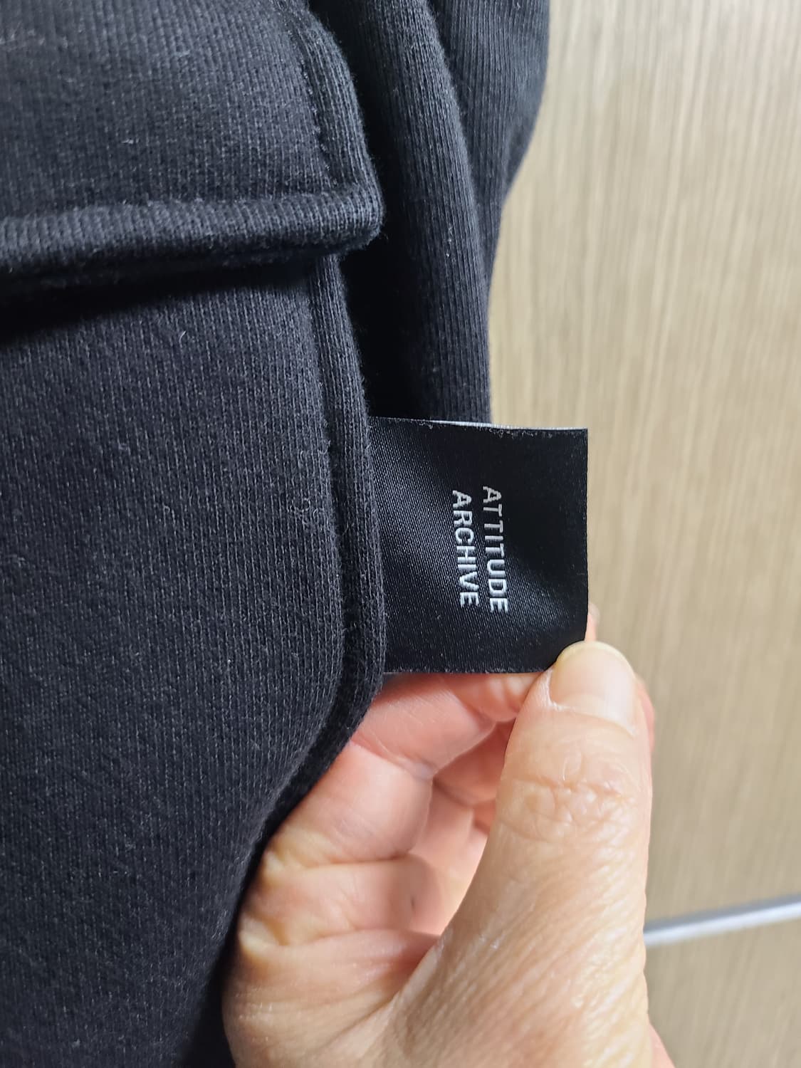 시스템옴므 블랙 조거팬츠 78 상품이미지7