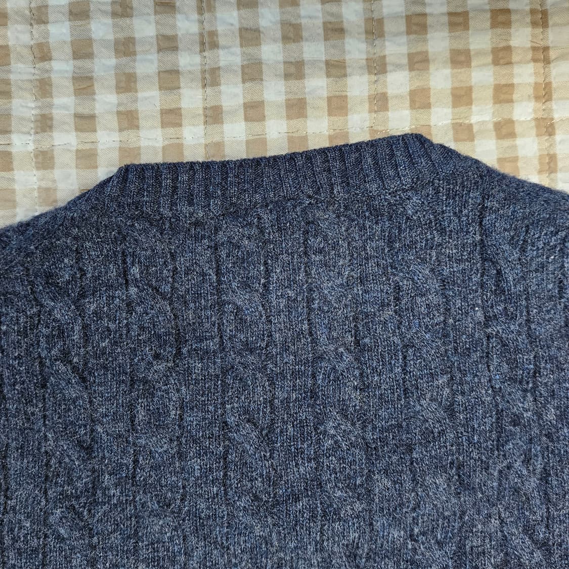 라코스테 울100 꽈베기 니트 남자100 상품이미지5