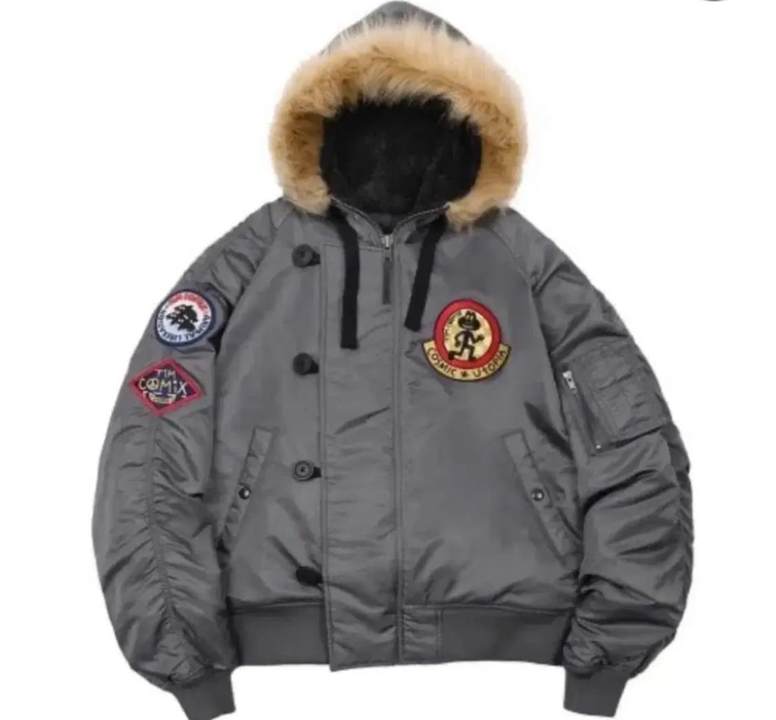 팀코믹스 항공 후디드 점퍼 MA-1 판매 상품이미지1