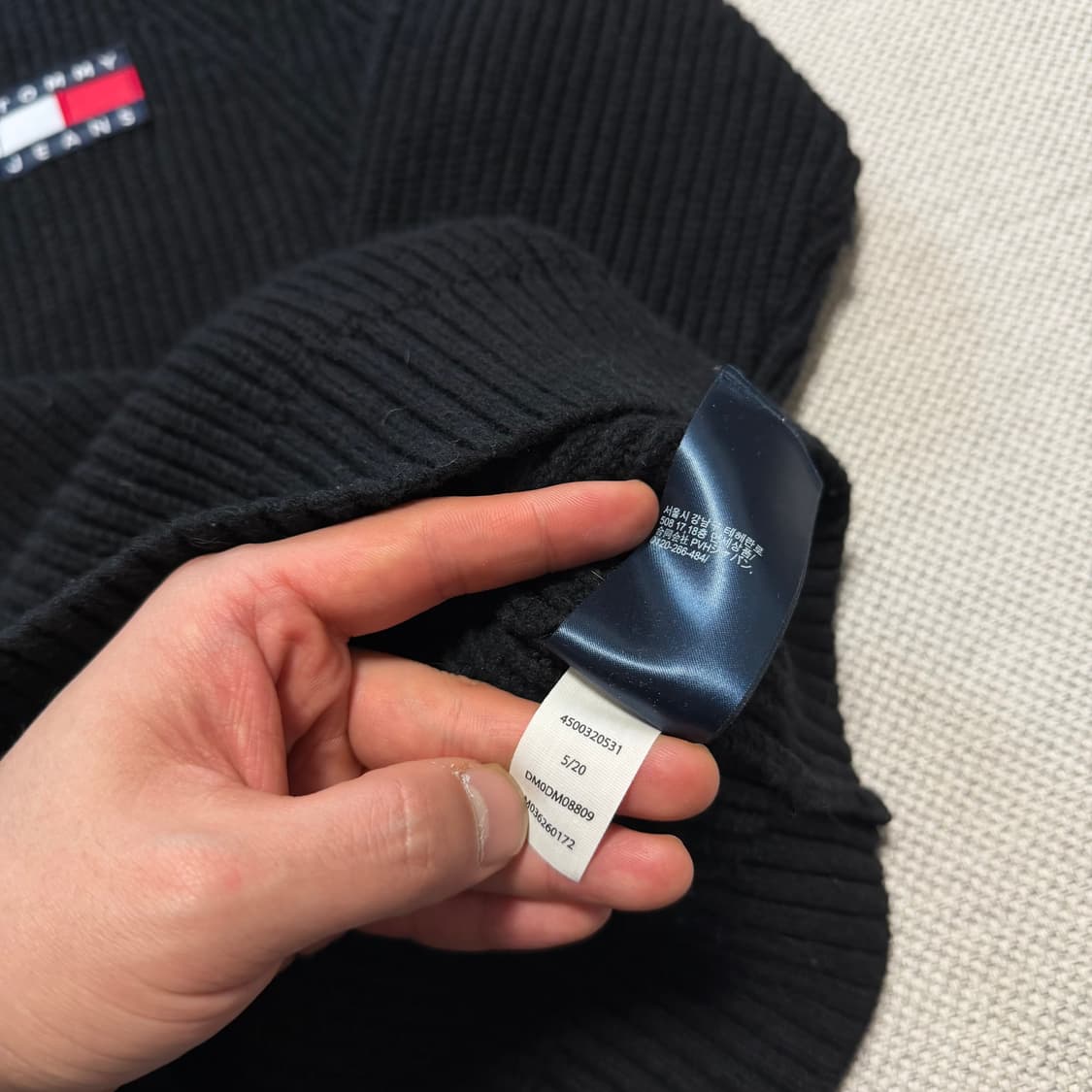 타미힐피거 하프집업 울니트 상품이미지5