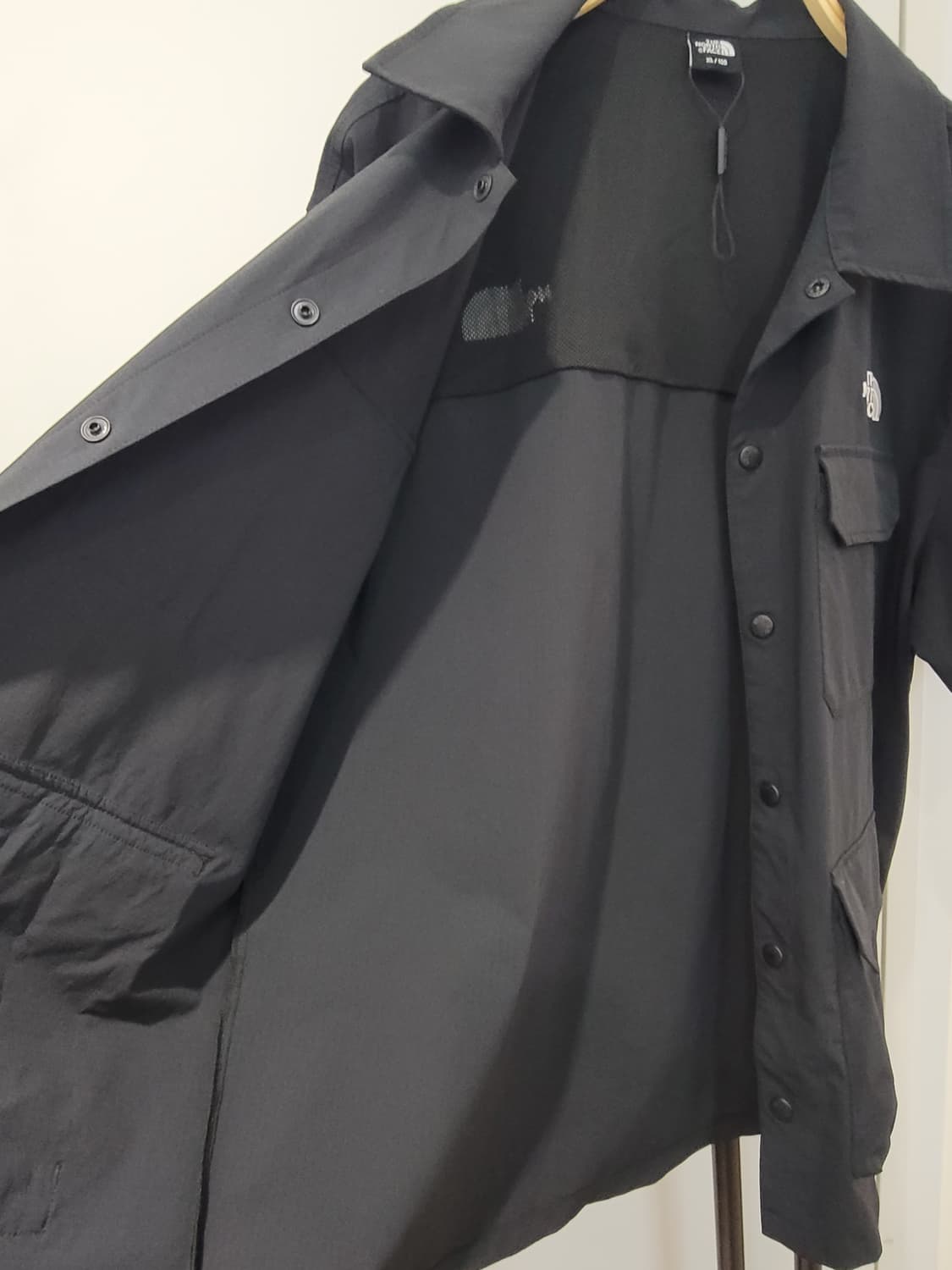 노스페이스 코듀라 캠퍼 반팔 셔츠 블랙 XL 105사이즈 미착용 상품이미지8