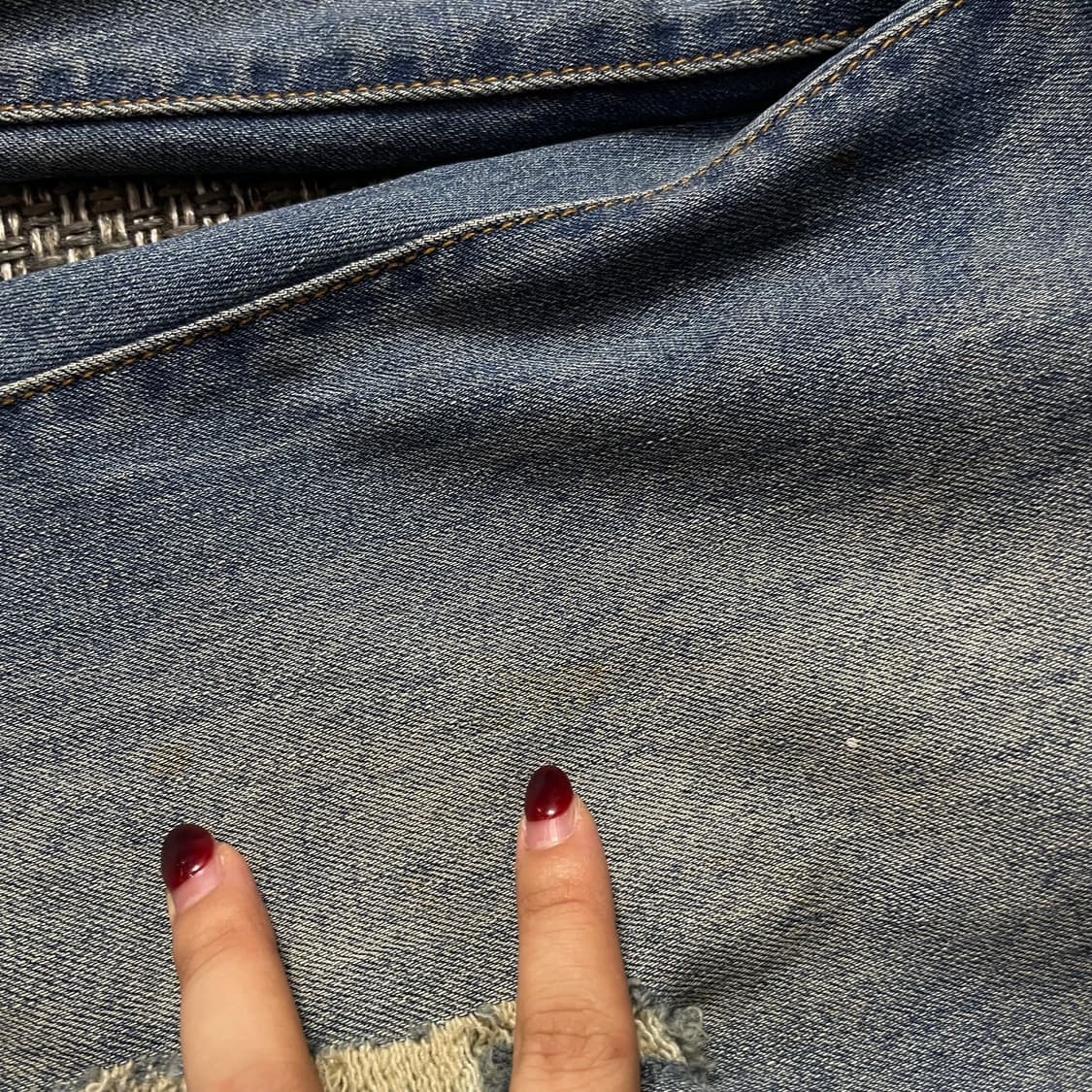 (34) 돌체앤가바나 빈티지 데미지 데님 팬츠 상품이미지7