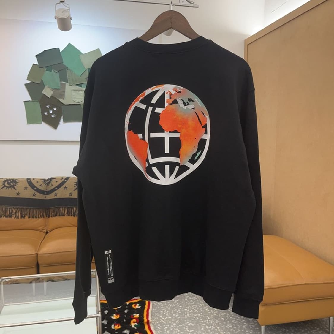 LMC 미드로고 백프린팅 맨투맨 스웻셔츠 L C06478 상품이미지4