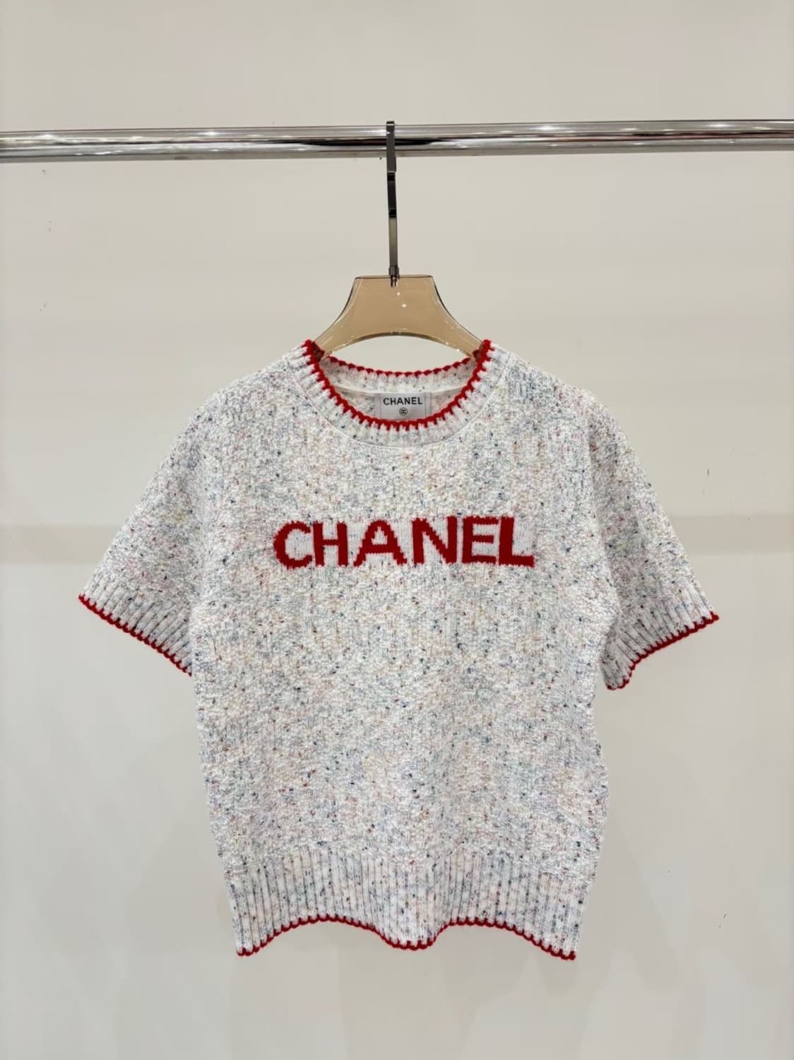 26SS 샤넬 스티치 부클 니트 상품이미지1