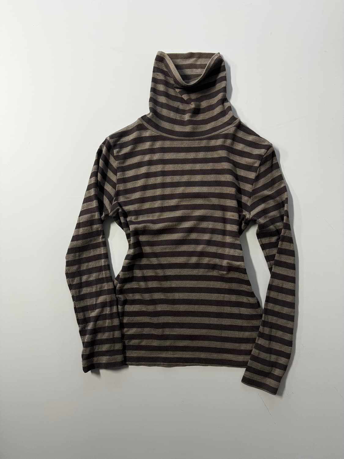 케이블 니트 스트라이프 패턴 레이스 프릴 큐롯팬츠 3pcs SET 상품이미지8